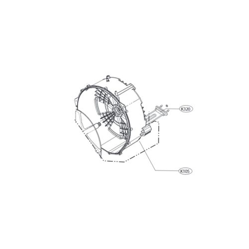 Demi cuve arrière - Lave-linge (AJQ73294005, AJQ73294001 LG)