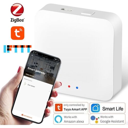 Passerelle intelligente Tuya ZigBee 3.0 passerelle connectee Hub de passerelle sans fil pour maison intelligente goodnice