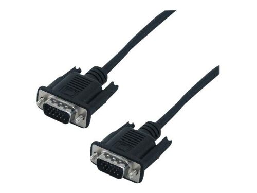 MCL - Câble vidéo - VGA - HD-15 (VGA) mâle pour HD-15 (VGA) mâle - 2 m