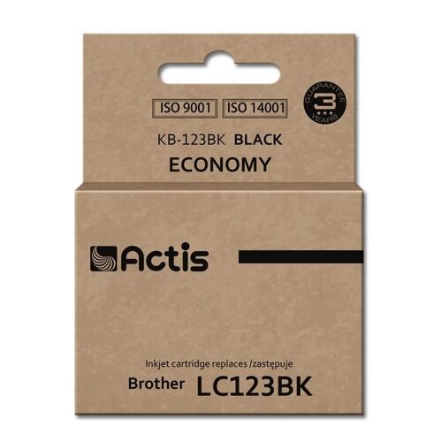 Actis Encre Kb-123bk (remplacement De Brother Lc123bk/lc121bk Standar