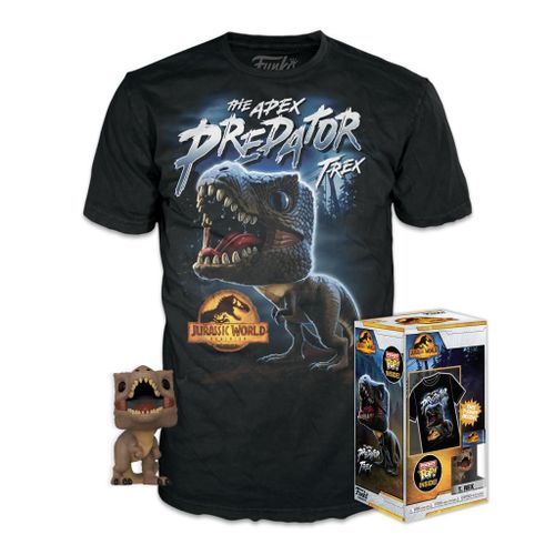 Jurassic World - Pocket Pop - Trex + T-Shirt (M)