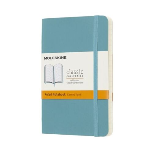 Classic Ntbk Pock Ruled Soft Reef Blue
