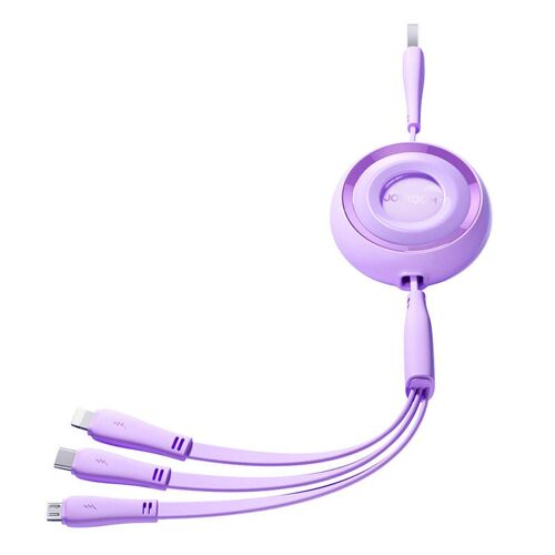 3in1 Joyroom Colorful Usb To Usb-C/Lightning/Micro Usb Cable 3.5a, 1m