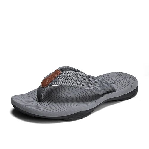 Tongs Tissées Rayures Pour Hommes Légères Confortables Antidérapantes Pour L'été L'intérieur Et L'extérieur Pour La Marche Dans La Rue La Plage Les Vacances