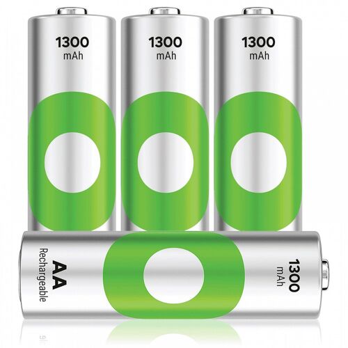 Gp - Recyko Nimh 130aahce Rechargeable Batteries, 4-pack