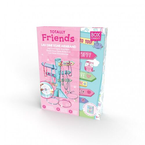 Box Candiy - Bracelet Set - Totally Friends - (Bc-1932)