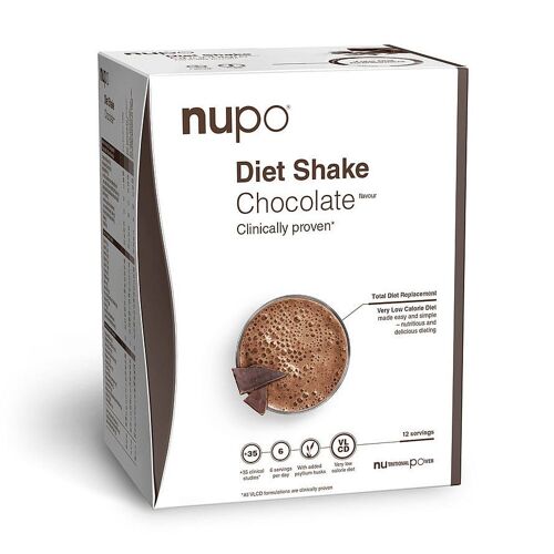 Nupo - Diet Shake Chocolate 12 Servings 