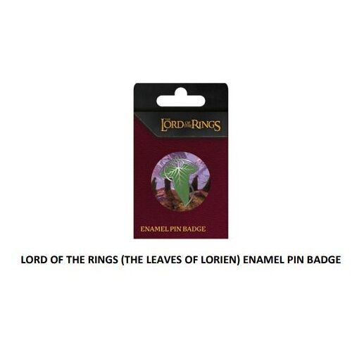 Le Seigneur Des Anneaux - Feuille De La Lorien - Pin's En Émail