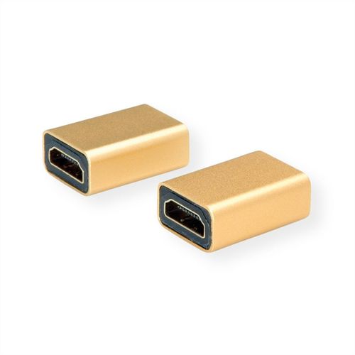 Roline 12.03.3153 Changeur De Genre De Câble Hdmi Or