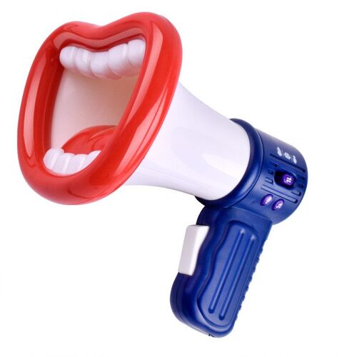 Drôle D'enfants Changeur De Voix Toy Enregistrement De Microphone Toys Avec Mégaphone Et Fonction D'enregistrement Cadeau Pour Garçons Filles