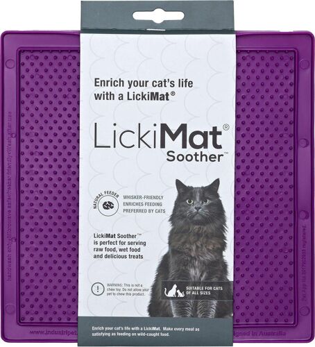 Licki Mat - Cat Soother Purple 20x20cm - (785.5344)