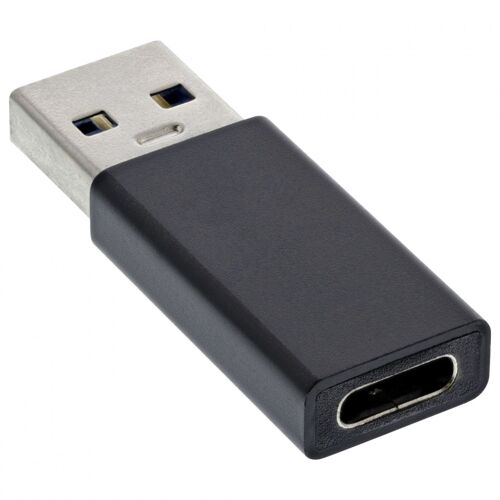 Inline 35810 Changeur De Genre De Câble Usb A Male Usb 3.1 C Noir