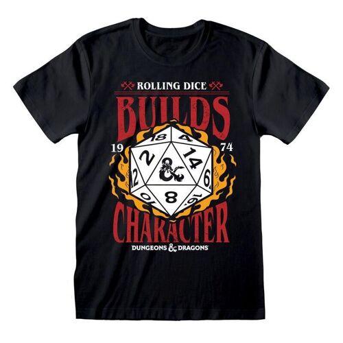 Donjons Et Dragons - Builds Character - T-Shirt Homme (M)