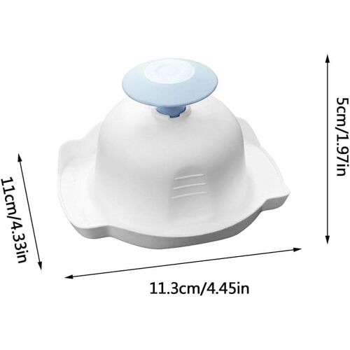 Blue Food Safety Holder Mandolin Slicer or Grater Slicer Cutter Slicer Cutter Slicer Cutter Slicer