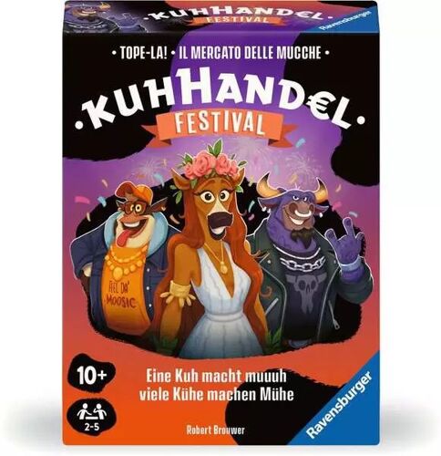 Ravensburger 22471 Jeu De Société Kuhhandel - Festival Jeu De Cartes