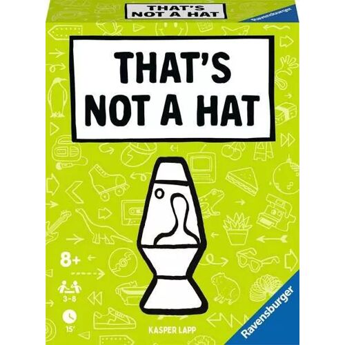 Ravensburger 22589 Jeu De Société That's Not A Hat 10 Min Jeu De Cartes Apprentissage