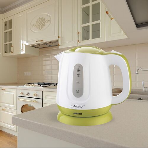 Feel Maestro MR013 green bouilloire 1 L 1100 W Vert, Blanc