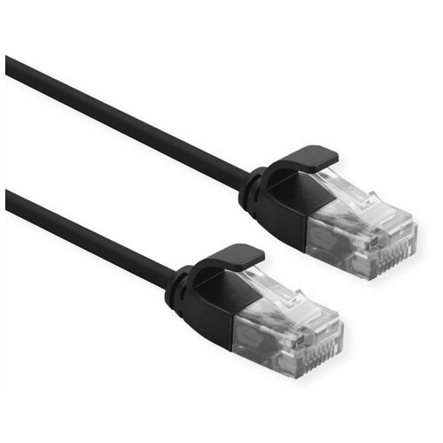 Roline 21.15.3956 Câble De Réseau Noir 3 M Cat6a U/utp (utp)