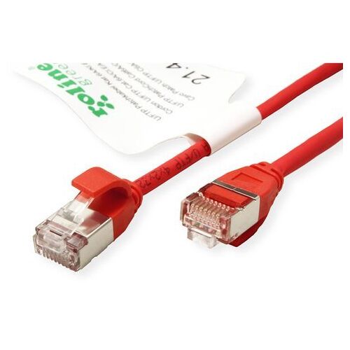 Roline 21.44.3313 Câble De Réseau Rouge 1 M Cat6a U/ftp (stp)