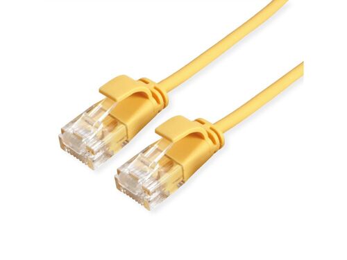 Roline 21.44.3926 Câble De Réseau Jaune 3 M Cat6a U/utp (utp)