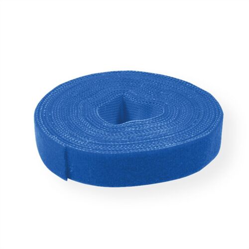 VALUE 25.99.5254 serre-câbles Attache-câbles à crochets et à boucles Bleu 5 pièce(s)