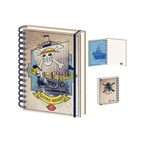 One Piece Live Action (The Going Merry) A5 Wiro Notebook