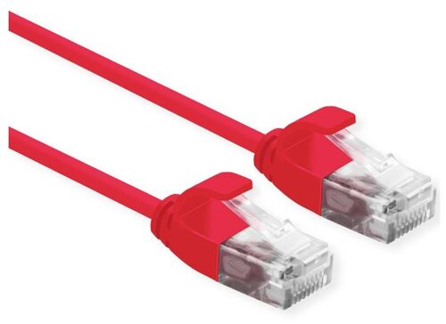 Roline 21.15.3910 Câble De Réseau Rouge 0,15 M Cat6a U/utp (utp)