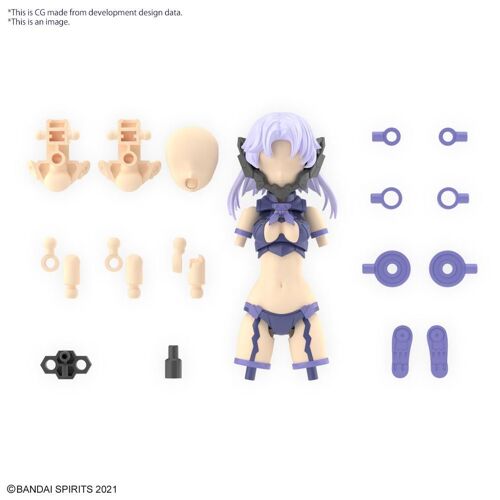 30ms - Option Parts Set 11 (Fang Costume) Color A - Model Kit