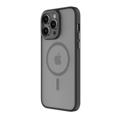 Coque Hybrid Soft Avec Snap Iphone 14 Pro Max Minuit