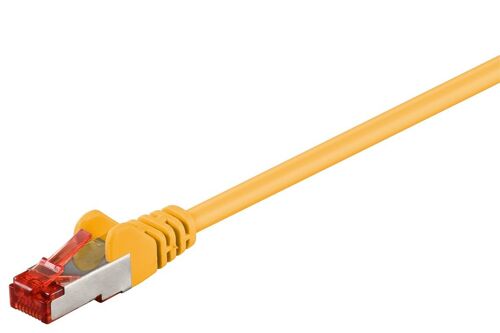 Goobay 13573 Câble De Réseau Jaune 1 M Cat6 S/ftp (s-stp)