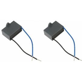Cyclingcolors Condensateur CBB60 12,5uF 450V 2 Fils 100mm Moteur électrique Démarrage Compresseur Pompe à Eau