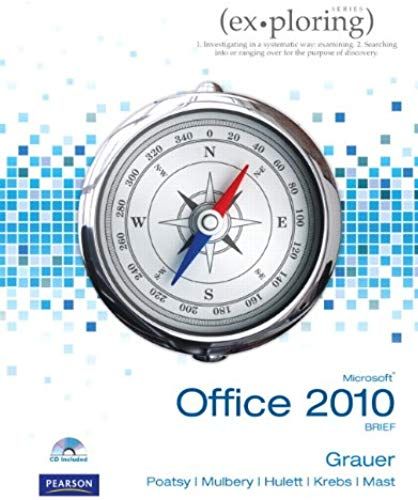 Exploring Microsoft Office 2010 Brief