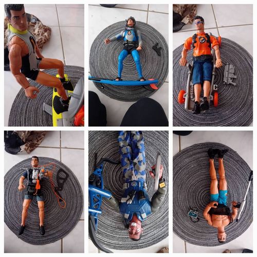 Lot De Figurines Action Man Vintage