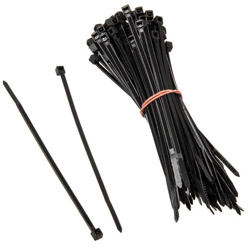 Kolink Kabelbinderset, 2,5mm X 100mm - 100 Stück, Schwarz