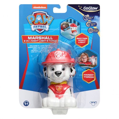 Paw Patrol - Marshall Kids Bedside Night Light And Torch Buddy By Gog