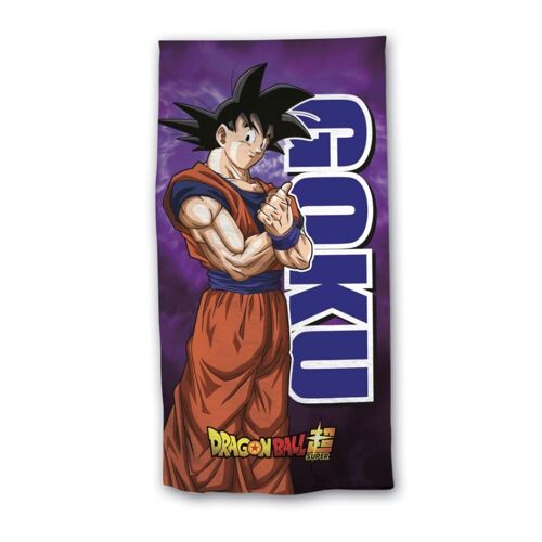 Dragon Ball Super - Goku - Serviette De Plage 100% Polyester 70x140cm