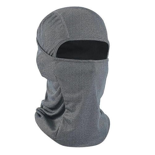 Masques De Ski Pour Hommes, Cagoules De Masque Motos De Neige Tactiques-Adulte-Gris Foncé-Mâle