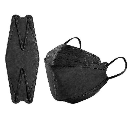 Evago 50pcs Kn95 Masques Visage Masque Poisson Adulte Masque Ffp2 4 Couche Masques De Protection Kf94 Masques