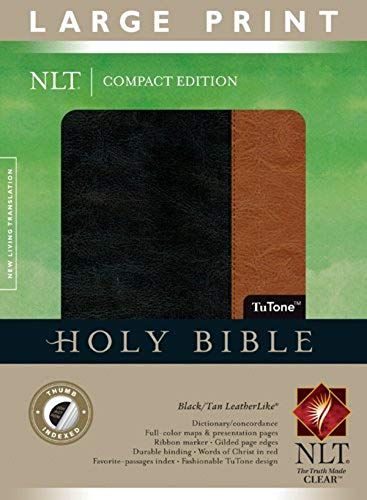 Large Print Compact Bible-Nlt