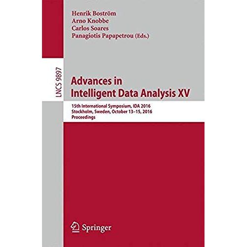 Advances In Intelligent Data Analysis Xv