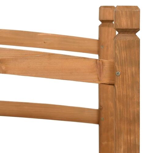 Vidaxl Pont De Jardin 140x60x60 Cm Bois De Sapin Massif