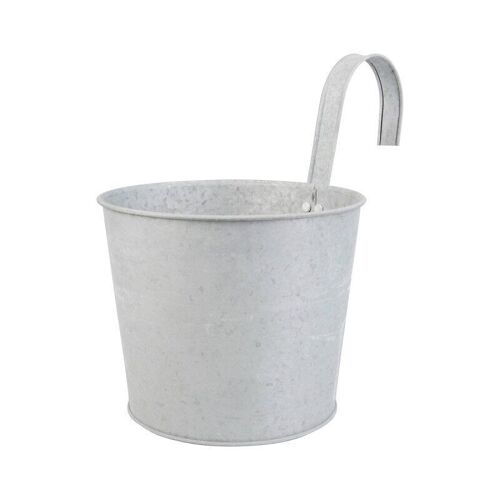 Jardinière En Zinc Patiné Pour Balcon - Pot