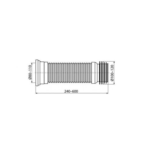 Connecteur Flexi WC (A97)