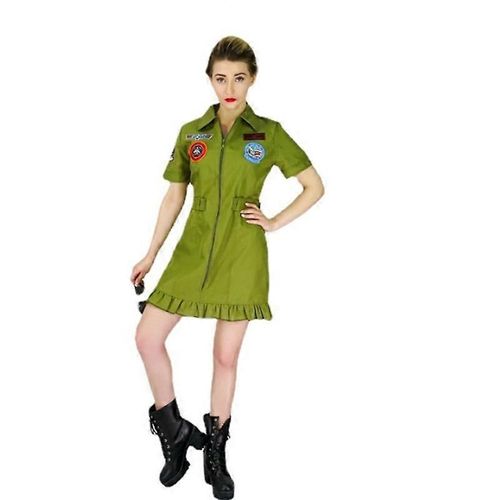 Costume De Vol De Pilote Pour Femmes Costumes D'halloween Pour Femmes