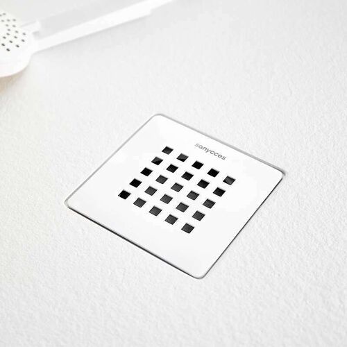 Receveur douche à poser Luxtone blanc 70x180 cm Strato SANYCCES