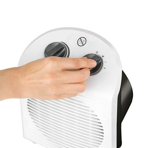 Black + Decker BXSH2000E Chauffage en plastique Blanc 2000 W