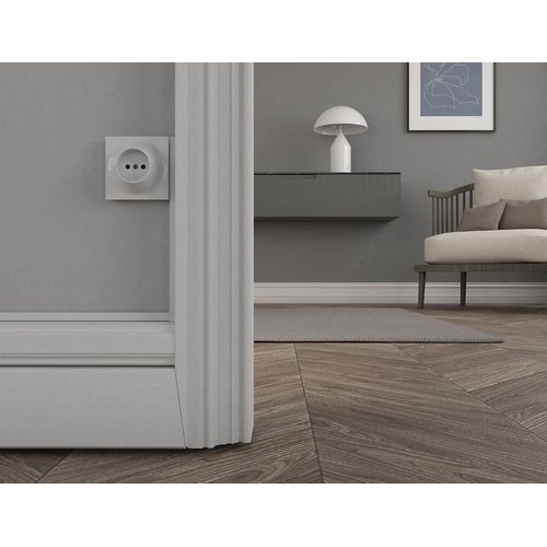 Prise 2 p?les+terre Fontini Neo Evo blanc