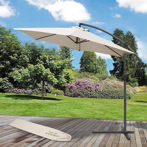 Parasol Deporte 3m Avec Housse De Protection Vert