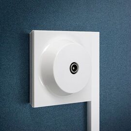 Prise TV Fontini Neo Evo blanc