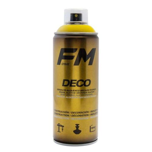Bombe De Peinture Jaune 400ml Jaune Colza - Ral1021